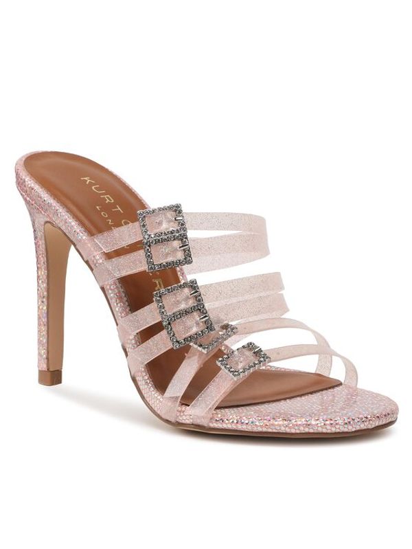 Kurt Geiger Kurt Geiger Чехли Pierra Vinyl Mule 9105153999 Розов