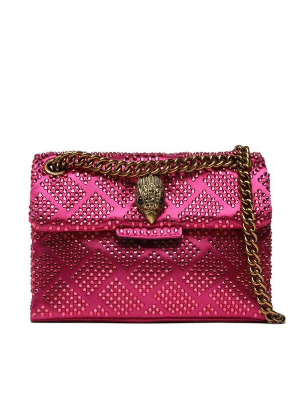 Kurt Geiger Kurt Geiger Дамска чанта Fabric Mini Kensington 9546652609 Розов