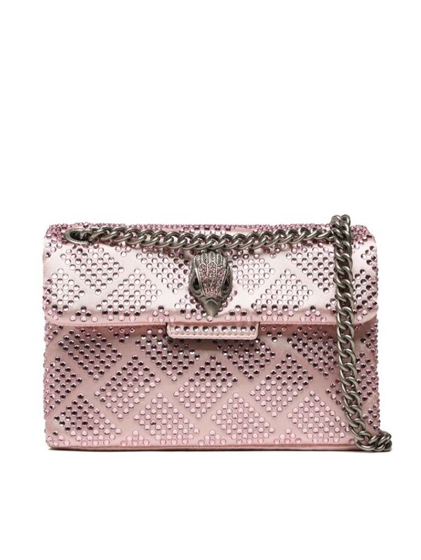 Kurt Geiger Kurt Geiger Дамска чанта Fabric Mini Kensington 9546653609 Розов