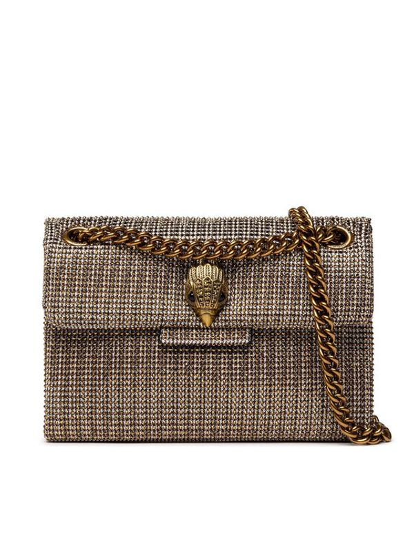 Kurt Geiger Kurt Geiger Дамска чанта Fabric Mini Kensington V 3036240609 Златист