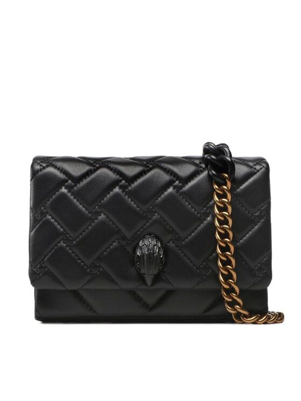 Kurt Geiger Kurt Geiger Дамска чанта Mini Kensington Flap 9594509109 Черен