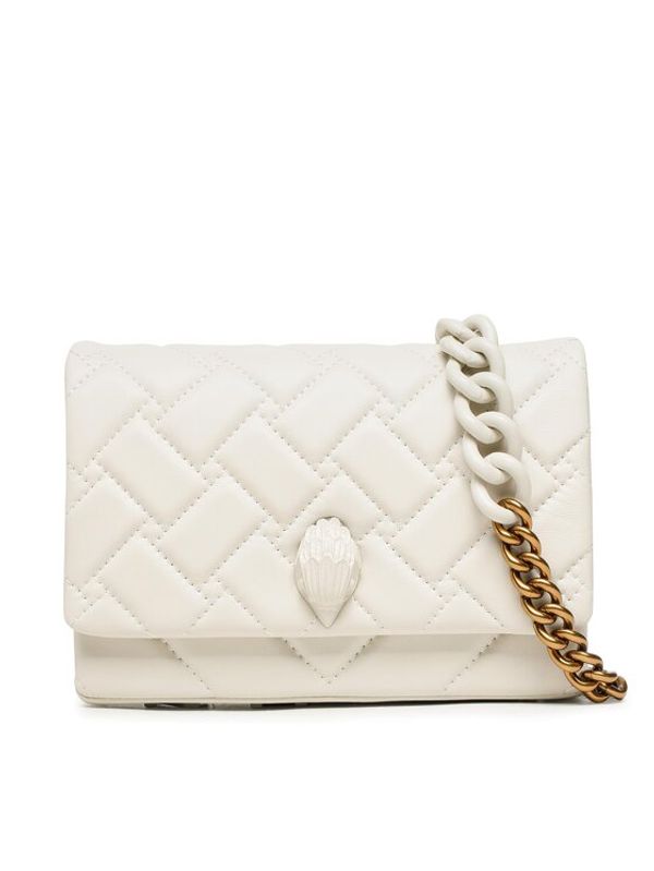 Kurt Geiger Kurt Geiger Дамска чанта Mini Kensington Flap 9594541109 Екрю