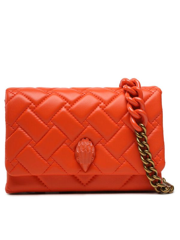 Kurt Geiger Kurt Geiger Дамска чанта Mini Kensington Flap 9594598109 Оранжев