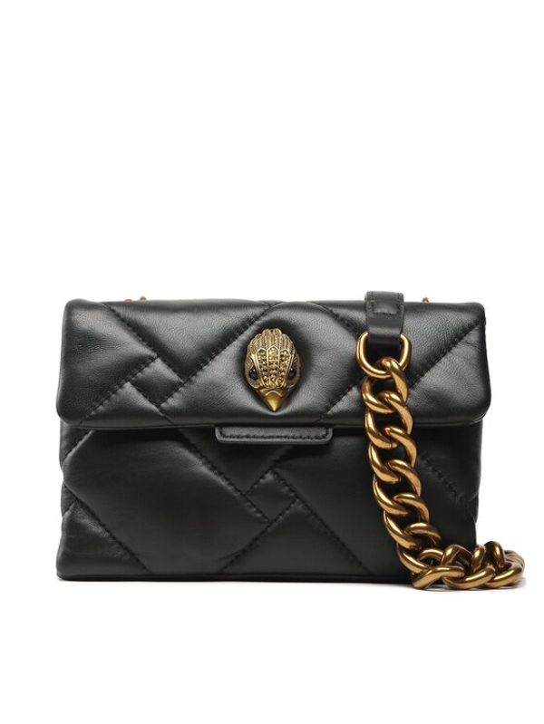 Kurt Geiger Kurt Geiger Дамска чанта Mini Kensington Soft Bag 8885500109 Черен