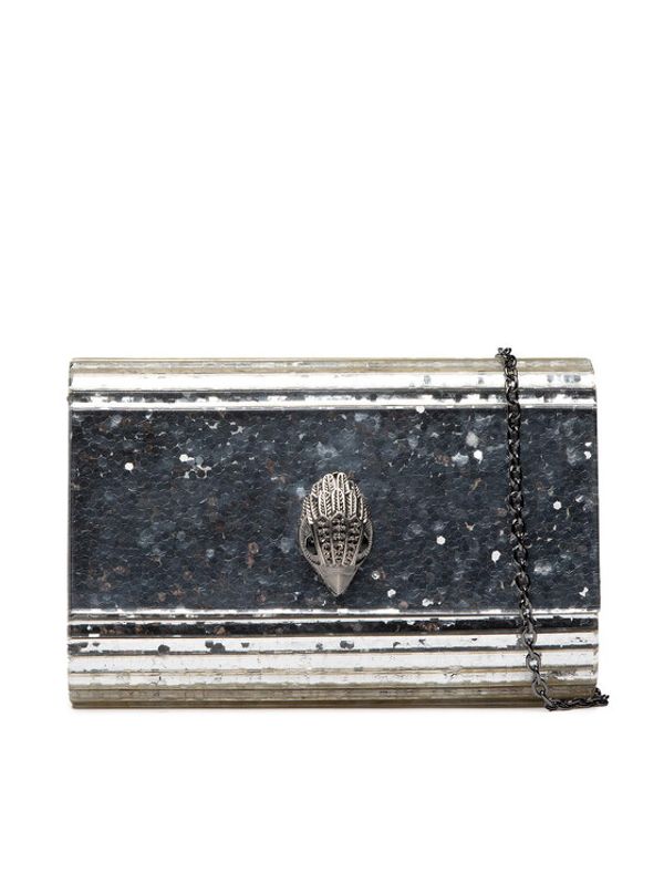 Kurt Geiger Kurt Geiger Дамска чанта Party Eagle Clutch Drench 8764063979 Сребрист