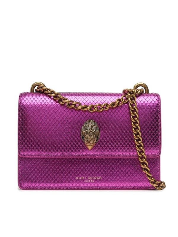 Kurt Geiger Kurt Geiger Дамска чанта Shoreditch Sm Cross Body 9540552719 Розов