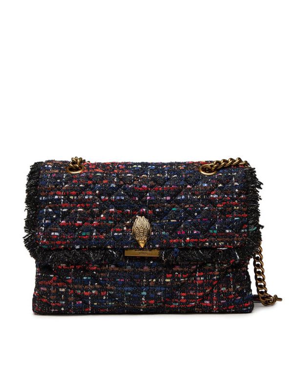 Kurt Geiger Kurt Geiger Дамска чанта Tweed Lg Kensington X Bag 1595755609 Черен