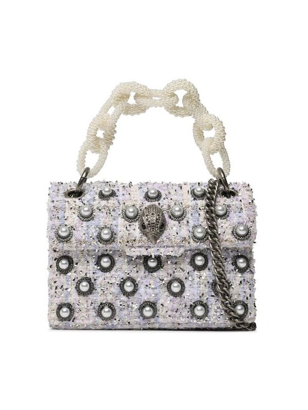 Kurt Geiger Kurt Geiger Дамска чанта Tweed Mini Kensington X 1675195609 Виолетов