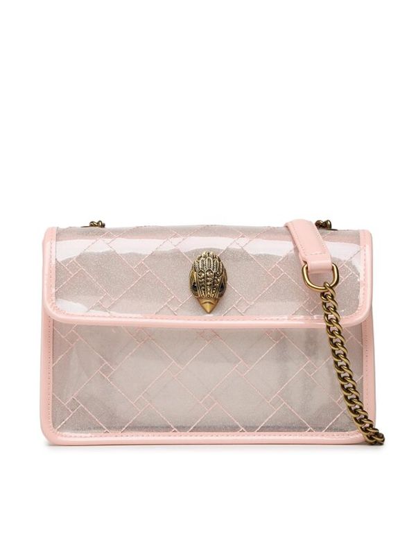 Kurt Geiger Kurt Geiger Дамска чанта Vinyl Md Kensington 9552353999 Розов