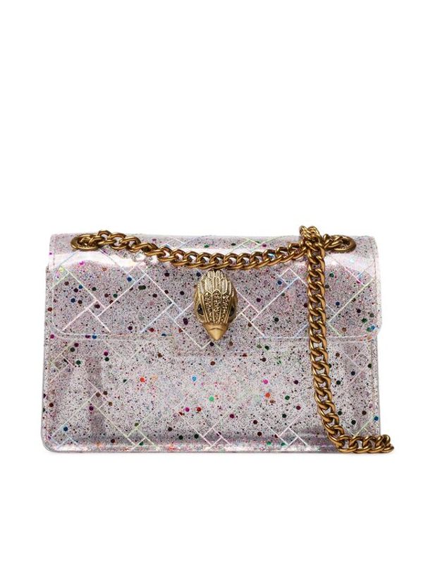 Kurt Geiger Kurt Geiger Дамска чанта Vinyl Mini Kensington 9552469979 Прозрачен