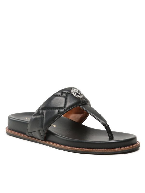 Kurt Geiger Kurt Geiger Джапанки Kensington T-Bar Chunky 9819900109 Черен