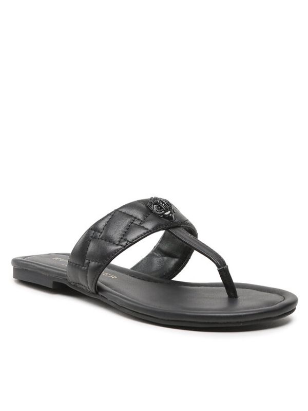 Kurt Geiger Kurt Geiger Джапанки Kensington T-Bar Drench 9600600109 Черен