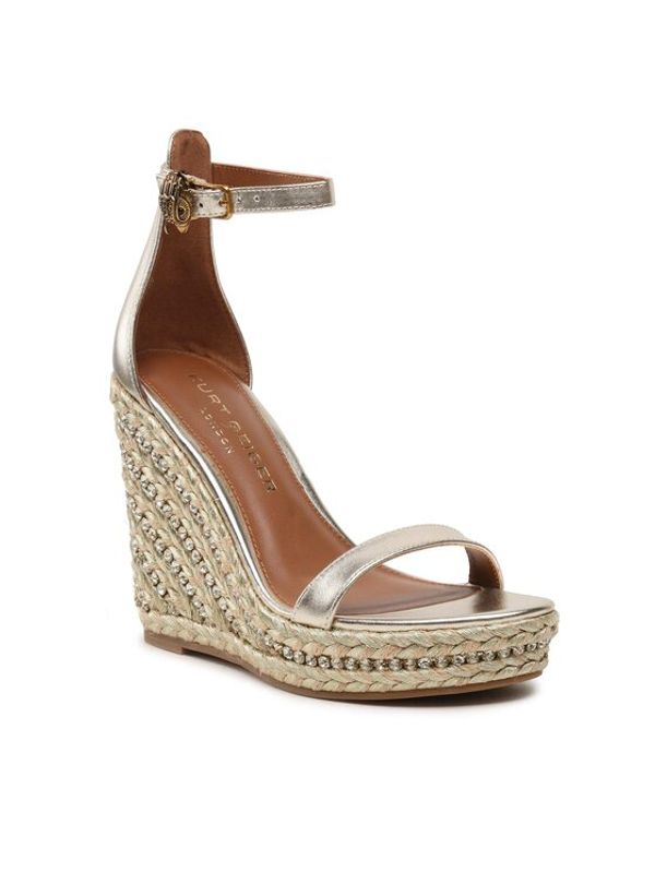 Kurt Geiger Kurt Geiger Еспадрили Shoreditch Wedge 9783861109 Златист