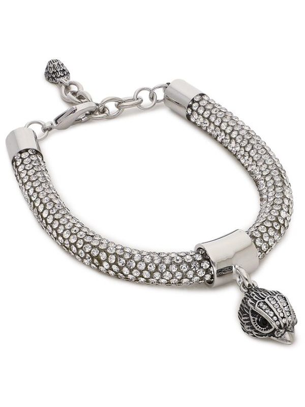 Kurt Geiger Kurt Geiger Гривна Crystal Rope Bracelet 9636863999 Сребрист