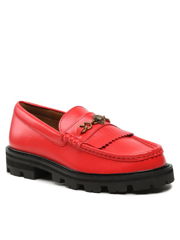 Kurt Geiger Kurt Geiger лоуфъри с дебела подметка Carnaby Chunky Loafer 9422150109 Червен