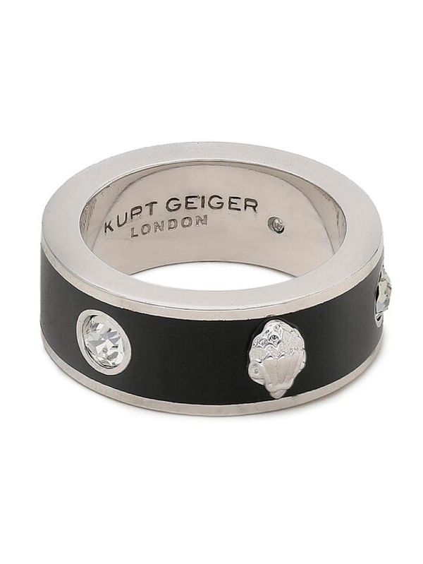 Kurt Geiger Kurt Geiger Пръстен Enamel Eagle Ring 8838305429 Черен
