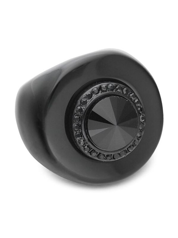 Kurt Geiger Kurt Geiger Пръстен Round Resin Ring 8843300429 Черен