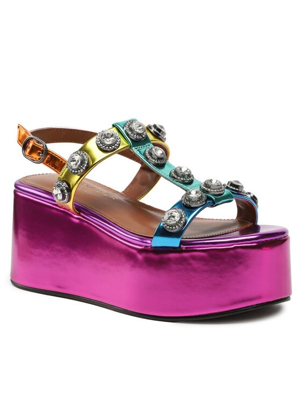 Kurt Geiger Kurt Geiger Сандали 225-Octavia Platform 9991369109 Цветен