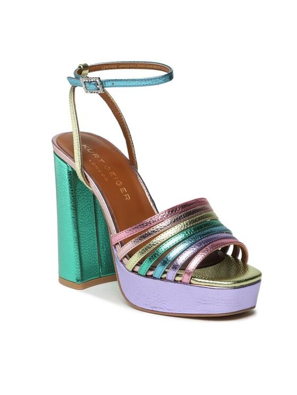 Kurt Geiger Kurt Geiger Сандали Pierra Platform Sandal 8882265109 Цветен