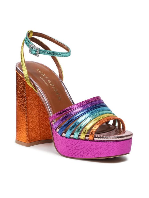 Kurt Geiger Kurt Geiger Сандали Pierra Platform Sandal 8882269109 Цветен