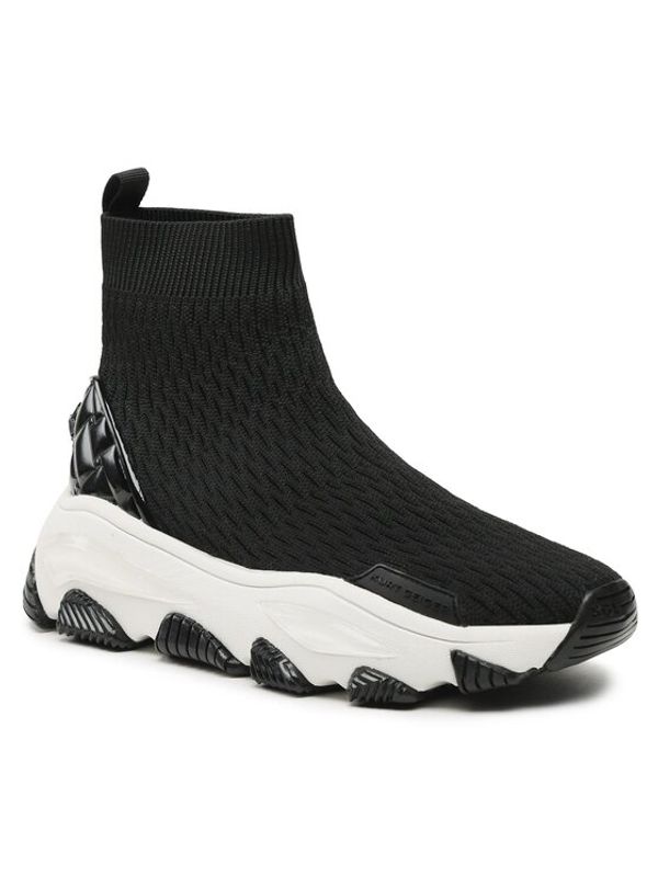Kurt Geiger Kurt Geiger Сникърси Lettie Eagle Knit Sock 9106201609 Черен