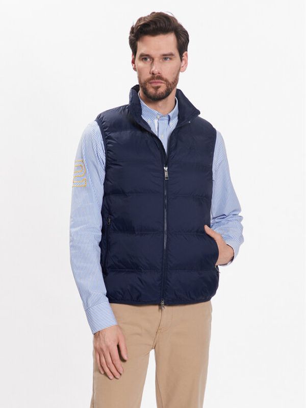 La Martina La Martina Елек VMO009 PA012 Тъмносин Regular Fit