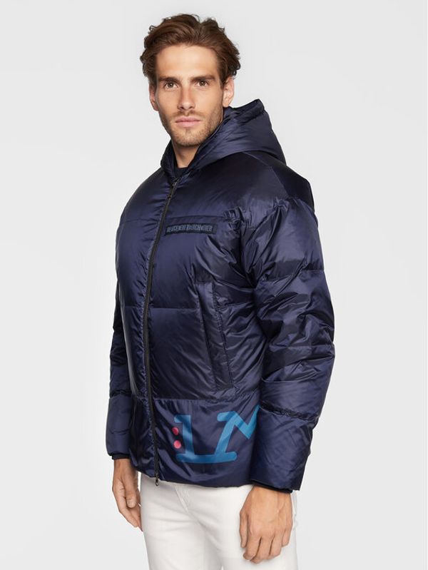 La Martina La Martina Пухено яке UMO300 PA064 Тъмносин Regular Fit