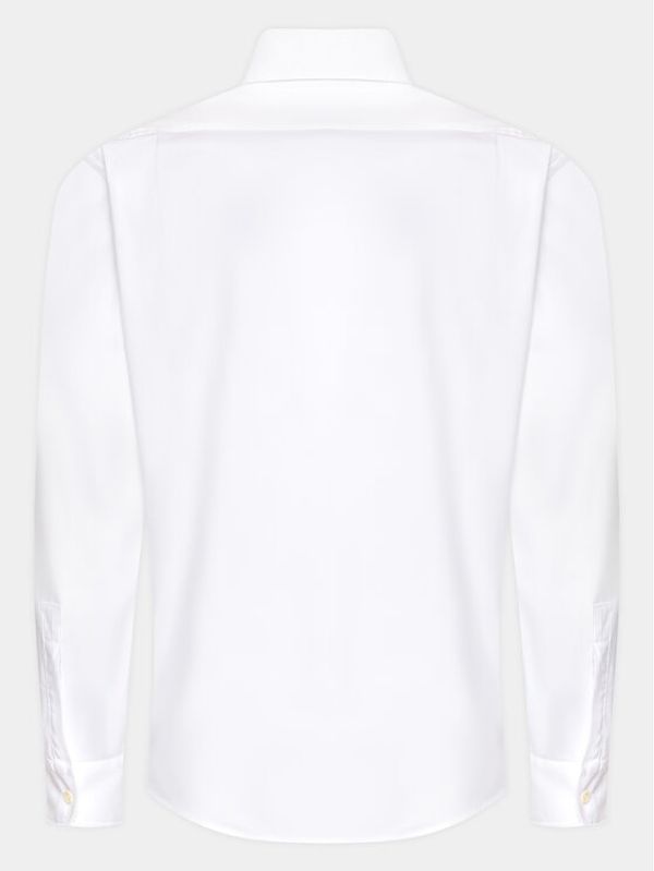 La Martina La Martina Риза WMC300 PP483 Бял Regular Fit