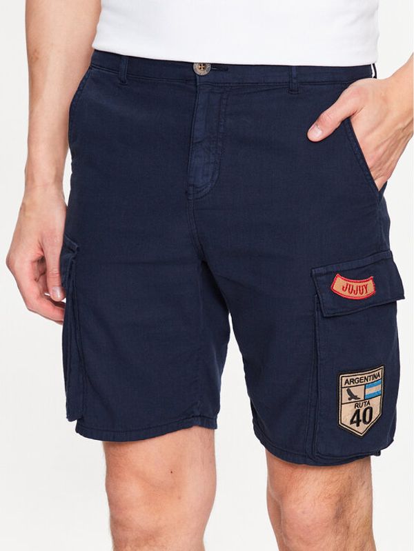 La Martina La Martina Спортни шорти VMB300 TW445 Тъмносин Regular Fit