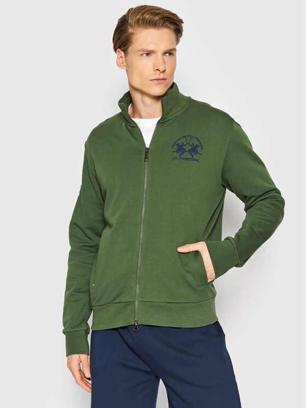 La Martina La Martina Суитшърт TMF300 FP221 Зелен Regular Fit