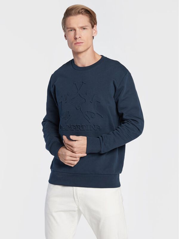 La Martina La Martina Суитшърт UMF003 FP529 Тъмносин Regular Fit