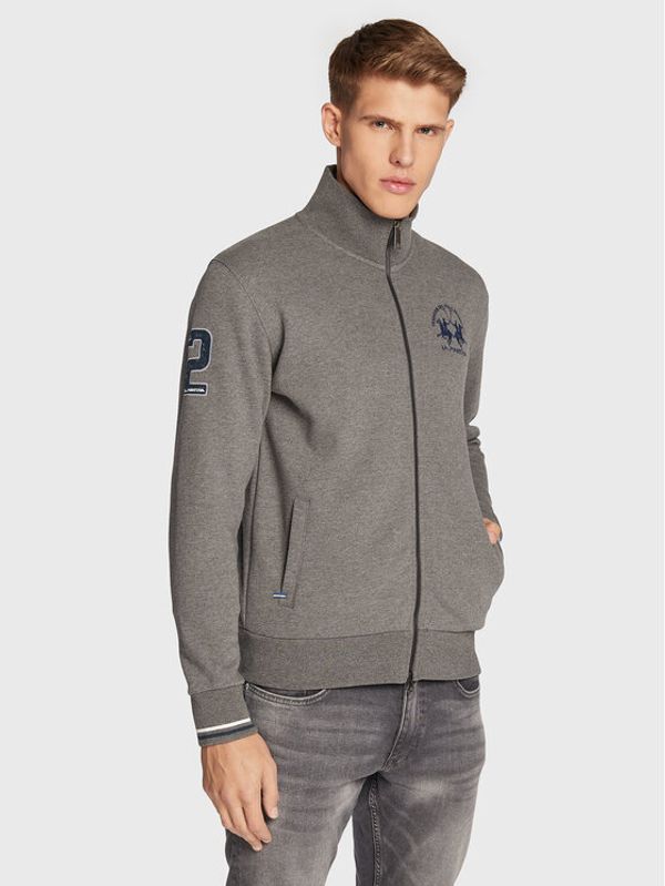 La Martina La Martina Суитшърт UMF301 FP531 Сив Regular Fit