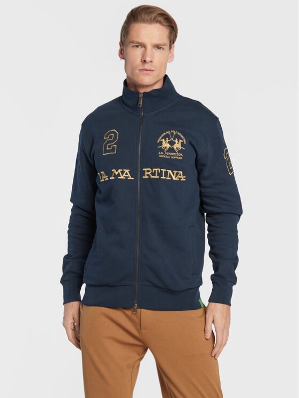 La Martina La Martina Суитшърт UMF305 FP529 Тъмносин Regular Fit