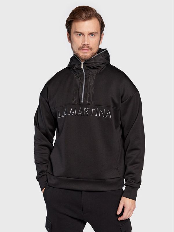 La Martina La Martina Суитшърт UMF317 FP546 Черен Regular Fit