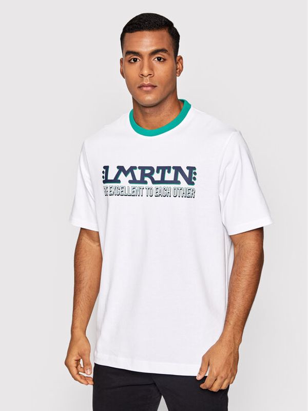 La Martina La Martina Тишърт TMR302 JS303 Бял Oversize