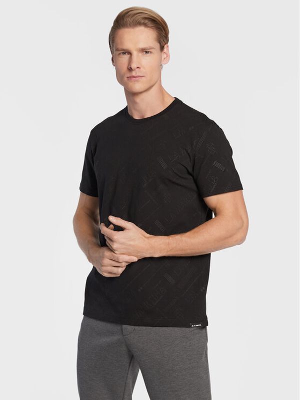 La Martina La Martina Тишърт UMR007 JS344 Черен Regular Fit
