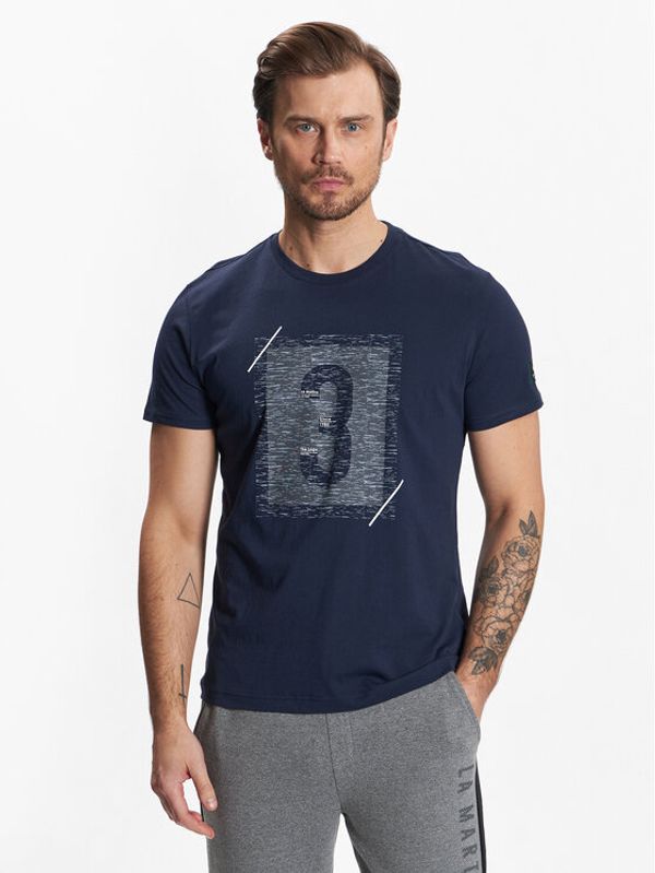 La Martina La Martina Тишърт VMR306 JS206 Тъмносин Regular Fit