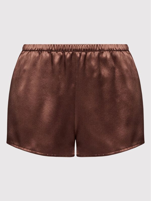 La Perla La Perla Пижамени шорти N020290 Кафяв Regular Fit