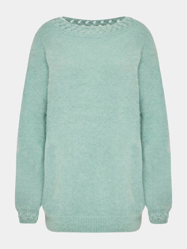 La Perla La Perla Пуловер 0055940 Зелен Relaxed Fit