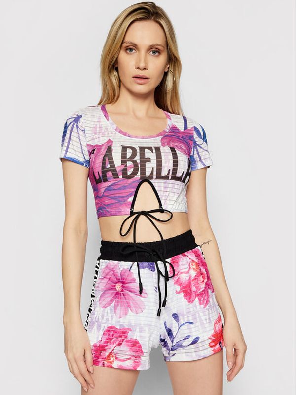 LaBellaMafia LaBellaMafia Блуза 21302 Виолетов Slim Fit