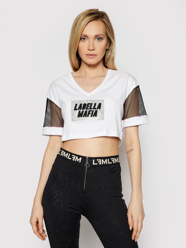 LaBellaMafia LaBellaMafia Блуза 21388 Бял Regular Fit