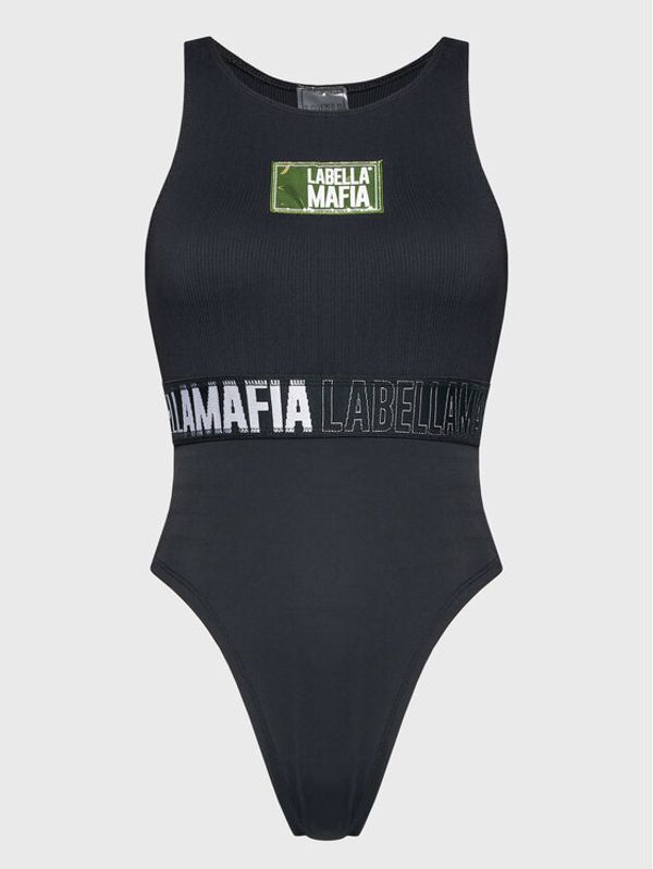 LaBellaMafia LaBellaMafia Боди 25494 Черен Slim Fit
