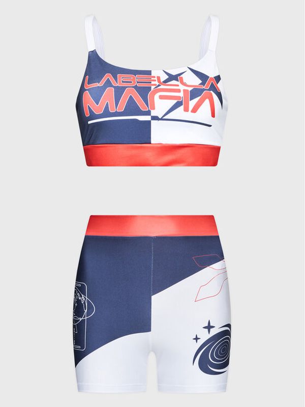 LaBellaMafia LaBellaMafia Комплект топ и панталонки 25532 Цветен Slim Fit