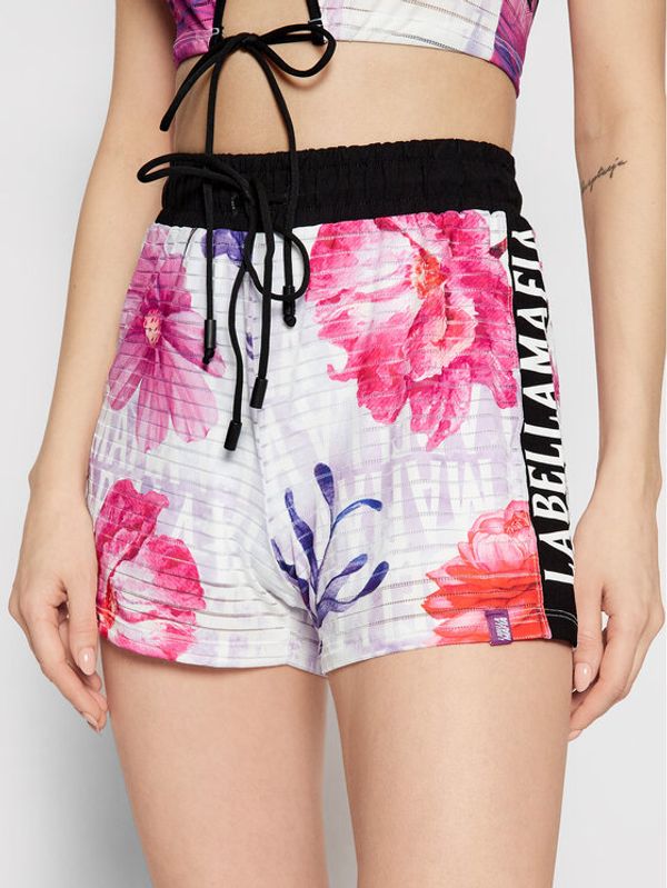 LaBellaMafia LaBellaMafia Спортни шорти 21305 Виолетов Regular Fit