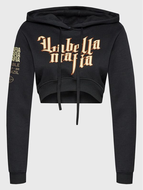 LaBellaMafia LaBellaMafia Суитшърт 25638 Черен Regular Fit