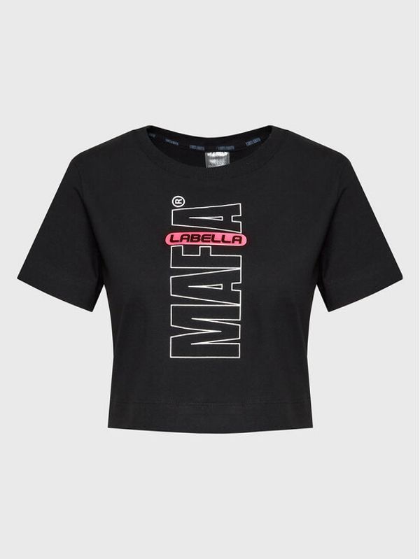 LaBellaMafia LaBellaMafia Тишърт 25869 Черен Regular Fit