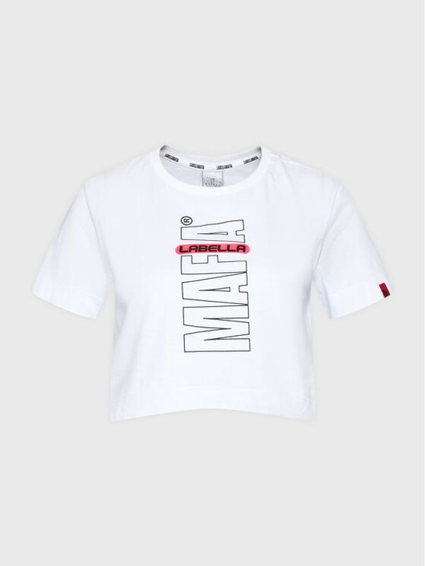 LaBellaMafia LaBellaMafia Тишърт 25870 Бял Regular Fit