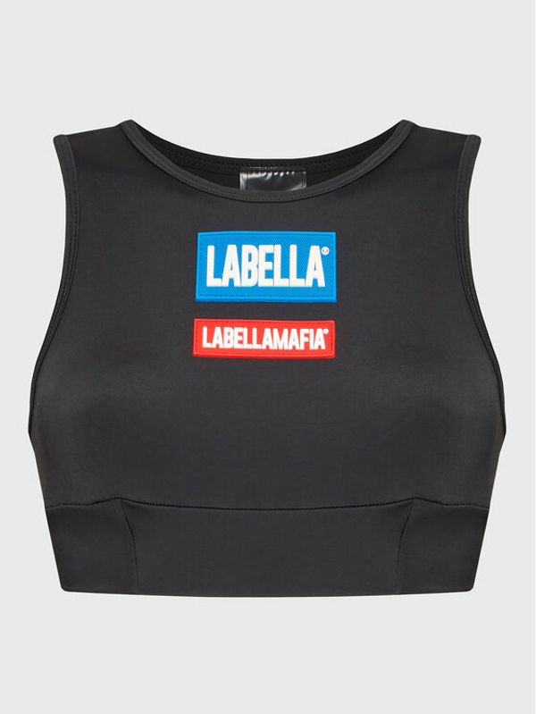 LaBellaMafia LaBellaMafia топ 25575 Черен Slim Fit