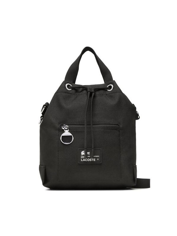 Lacoste Lacoste Дамска чанта Bucket Bag NF4196WE Черен
