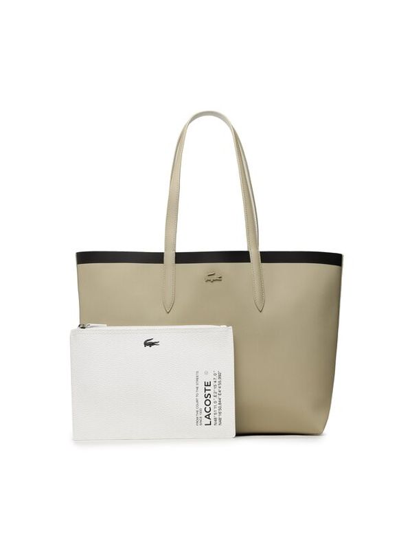 Lacoste Lacoste Дамска чанта Shopping Bag NF4237AS Бял